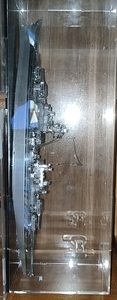 拼酷金属模型 俾斯麦号战舰成品➕防尘罩160自提