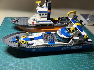乐高城市大船LEGO7739和LEGO7287