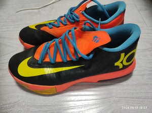 Nike耐克篮球鞋低帮 杜兰特6代 kd6