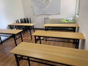 折叠桌子课桌亏本卖 培训桌学校机构辅导学生补习用折叠桌书法托