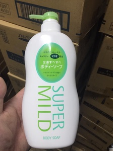 资生堂惠润SUPER MILD沐浴露 650ml