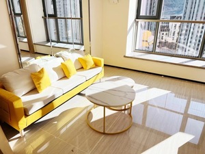 东港迦南公馆最好公寓之一全新家具家电出门地铁2梯5户