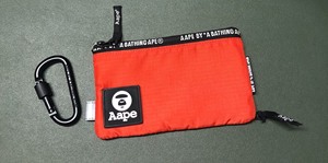 aape by bathing ape aape 钱包 零钱