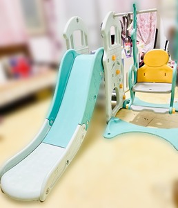 0-8岁宝宝滑滑梯和秋千组合装 低价出售 质量好 特别重