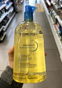 [保税直发] 贝德玛沐浴油1L大容量全家修护滋润嫩肤改善粗糙