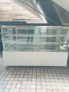 晶城 蛋糕柜 饮品水果保鲜柜 冷藏柜展示柜 直角前开门 长1