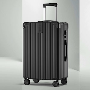 #行李箱全新旅途者铝框便携行李箱中性拉杆箱高颜值万向轮铝框密