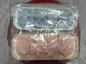 拜杰雪糕模具DIY卡通辅食冷冻格冰棍神器冰糕制冰盒硅胶冰棒模