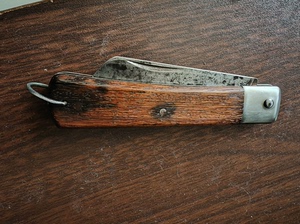 日本二手电工刀，“日立武藏”电工刀，懂行的都知道，日立安来钢