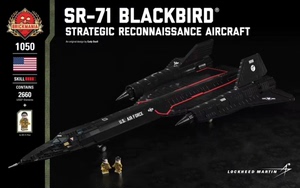 Brickmania 美国 SR71黑鸟战略侦察机图纸