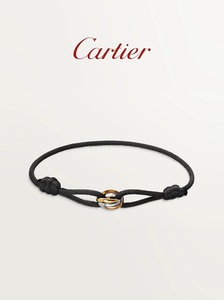 Cartier卡地亚Trinity手绳，玫瑰金黄金白金，三色