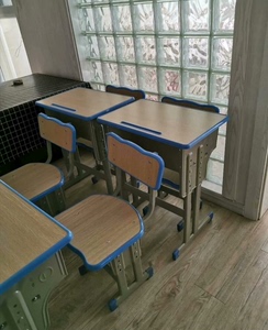 中小学生标准课桌椅学校教室教学培训辅导班培训桌家用书桌学习桌