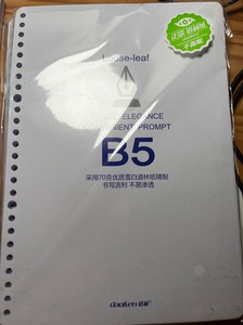 道林 B526孔活页本 线条内页芯 雪白纸