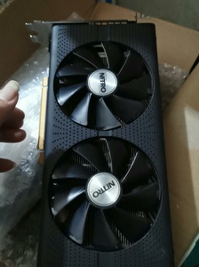 蓝宝石RX470  4G显卡散热器，双风扇散热，带背板。散热