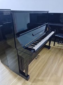 日本原产雅马哈YAMAHA UX二手米字背实木演奏钢琴9成新
