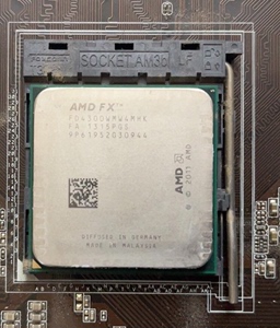 AMD FX4300 CPU 95W节能 AM3+ 四核4线