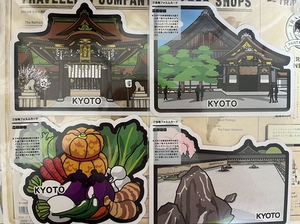 Gotochi 京都地区明信片，8款打包出，160，非偏包邮