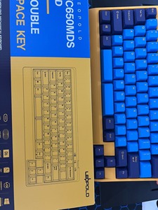 利奥波德FC650M 正版机械键盘 键帽全部可拆卸清洗 成色