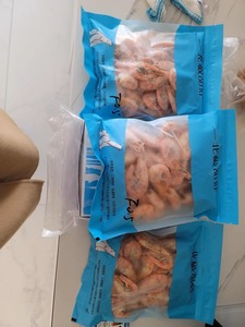 北极冰虾甜虾熟冻虾腹籽60/80特大3斤规格顺丰包邮