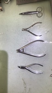 日本德国，金冠剪直头，拔牙钳子和特殊剪刀工具，4只，各种型号