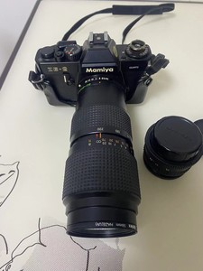 日本Mamiya ZE-2古董旁轴单反相机 全套出，两个镜头