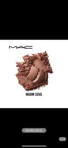 MAC/魅可柔彩矿质腮红 色号WARM SOUL