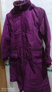 汤普勒羽绒服，紫色，长款，180/100A，7成新，100元