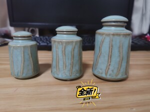 #茶具 陶作坊 怀汝 香丸罐 茶叶罐 汝窑 开片