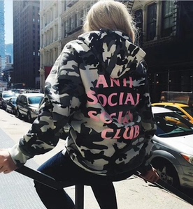ASSC 白迷彩卫衣   93新 made in usa