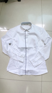 海螺纯棉女士衬衫长袖衬衣100%纯棉职业装。