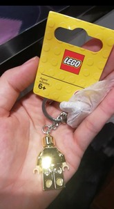 全新 乐高LEGO 限量版 正版 小金人 钥匙圈钥匙扣乐高L