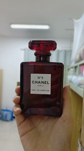 CHANEL/香奈儿圣诞限量版N5红色瓶经典五号香水100m