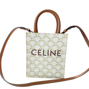 【98新】Celine 赛琳mini印花竖款手袋 tote托特包女士斜挎包正品