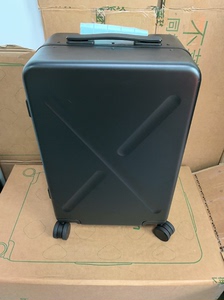 不莱玫行李箱小云X20寸黑色拉杆箱铝框旅行箱
