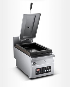 格易达铸铁多功能全自动日式煎饺机，煎锅电热单头，优质加厚不锈
