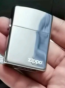 全新Zippo打火机 白冰经典标志黑冰金冰紫冰蓝冰彩冰黑磨砂
