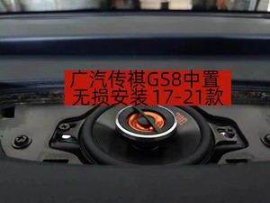 适用于广汽传祺GS8/GM8/m8大师中置喇叭音响改装升级扬