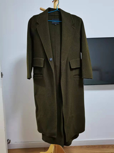 军绿色大衣，莫卡欧，L165/88A