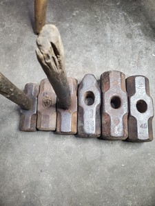 日本进口二手工具 锤子榔头大铁锤 铁榔头 石工锤 八角锤铁锤