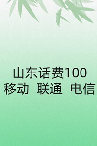 山东济南移动电信联通100话费，一般1—6小时到账，12小时