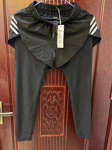 全新kasaya 品牌运动裤瑜伽裤 短裤假两件 运动不尴尬