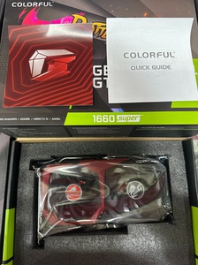 七彩虹GTX1660 Super 6G 战斧 盒装  99新