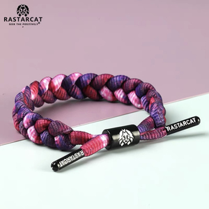 RASTACLAT小狮子手链星芒紫红