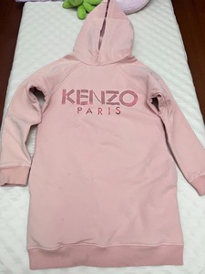 kenzo儿童长款卫衣（带绒的）