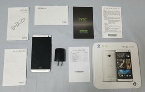 出自用老手机，HTC One 802t 一套，配件基本齐全。