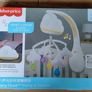 费雪（Fisher-Price）婴儿床铃宝宝玩具哄睡神器安抚