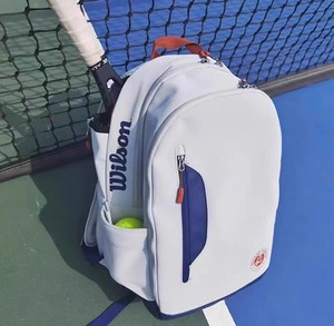 Wilson威尔胜2021年法网联名新款成人网球双肩包 一流