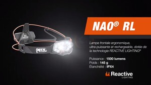 Petzl 1500流明Nao RL 头灯