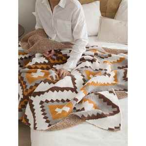 超柔半边绒针织毯盖毯小毯子午睡毯 沙发盖毯休闲毛毯120*150cm
