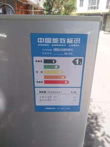 帝度（荣事达三洋合资）冰箱，180升，1级能耗，功能完好无维